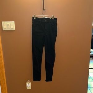 Black Double 0 American Eagle Jegging Short